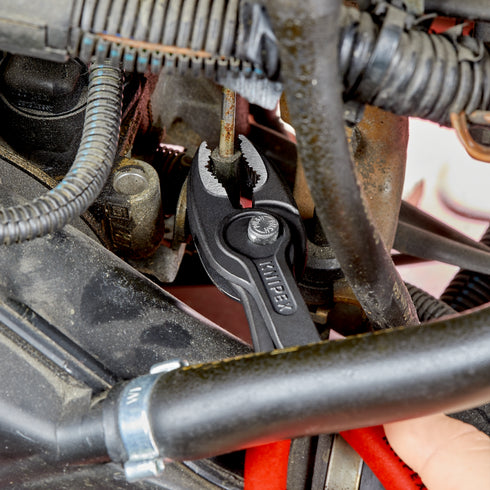 凱尼派克Knipex 82 01 200 8"按鈕調較膠柄鯉魚鉗