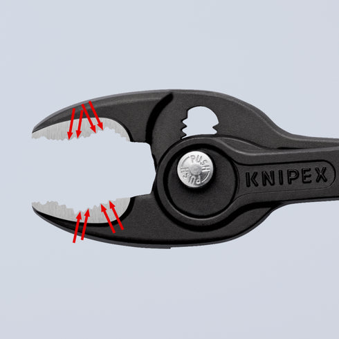凱尼派克Knipex 82 01 200 8"按鈕調較膠柄鯉魚鉗