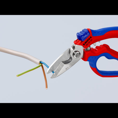 凱尼派克Knipex 95 05 20 SB 6"曲頭電工多用途剪刀