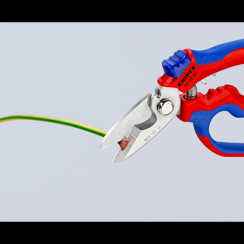 凱尼派克Knipex 95 05 20 SB 6"曲頭電工多用途剪刀