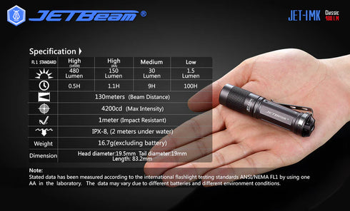 JETBeam JET-I MK迷你電筒