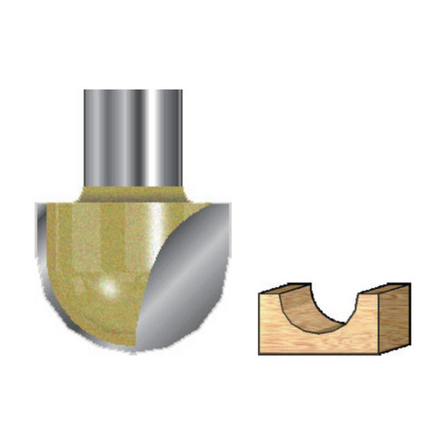 木井方2分柄修邊機圓底刀