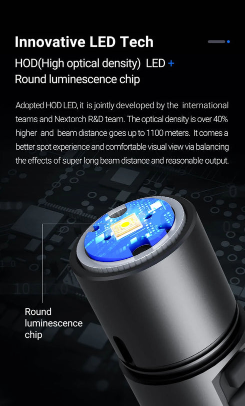 NEXTORCH P82勤務搜索手電筒