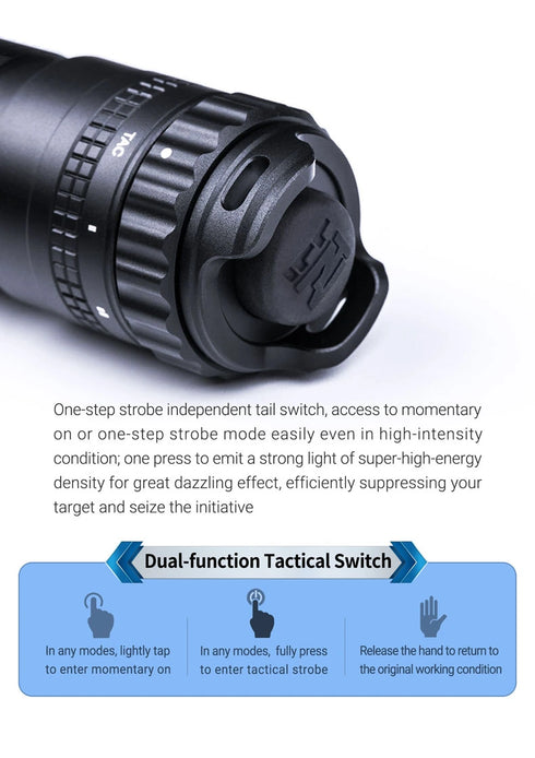 NEXTORCH T10L白鐳射戰術手電筒