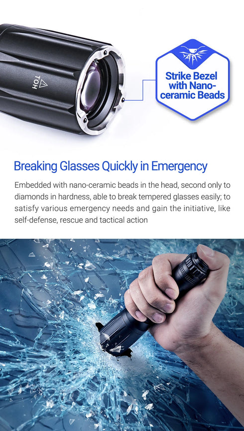 NEXTORCH T10L白鐳射戰術手電筒