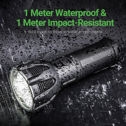 NEXTORCH 聖火30C超高亮大範圍搜索手電筒