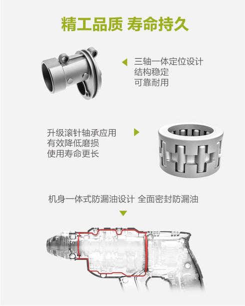 威克士Worx WU386 20V 無刷三用電錘