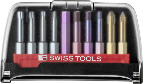 PB Swiss Tools PB E6.700 BC 10件批咀套裝連皮帶扣批咀盒