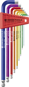 PB Swiss Tools PB 212.LH-10 RB彩虹波頭加長六角匙套裝