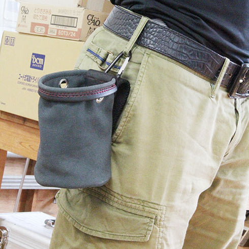 SK11 SBC-1CI麂皮圓筒釘袋