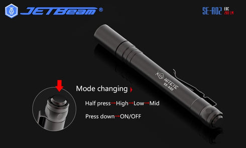 JETBeam SE-A02電筒