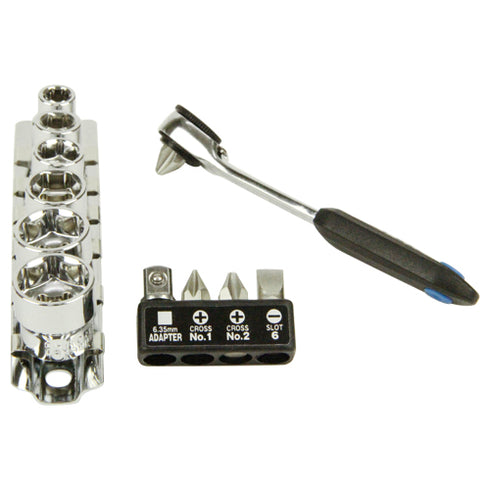 SK11 SRD-220極薄棘輪橫向批咀手柄及套裝