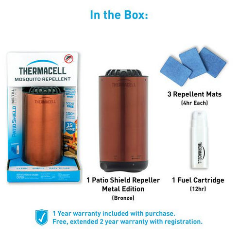 Thermacell Mini Halo Metal桌面式驅蚊器