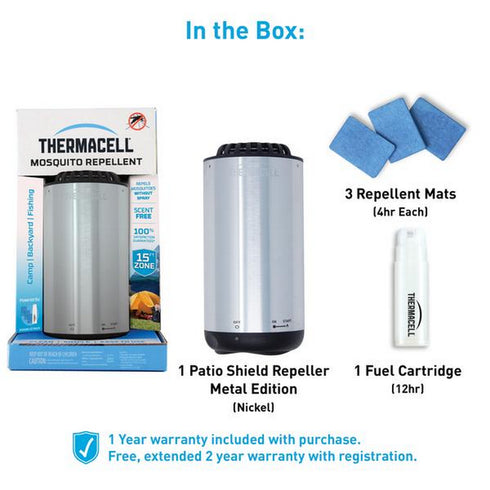 Thermacell Mini Halo Metal桌面式驅蚊器