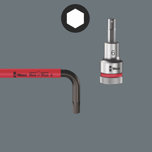 Wera 950/9 Hex-Plus Multicolour 2 9支裝彩黑波頭公制六角匙