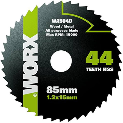 威克士Worx WA5040 HSS 多用途鋸片 (85mm, 44T)