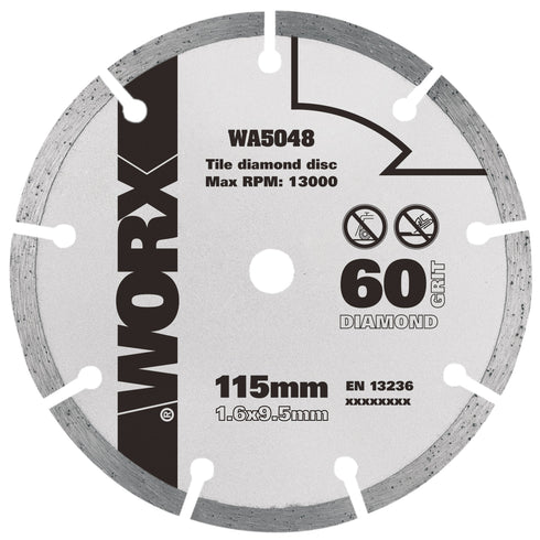 威克士Worx WA5048 金剛石鋸片 (115mm)