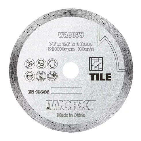威克士Worx WA6075 3寸金剛石切割片 (76mm)
