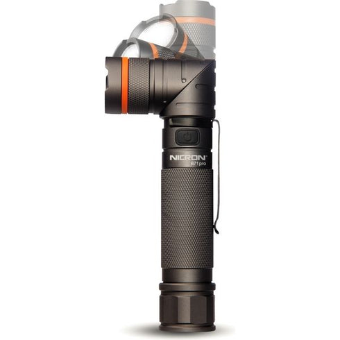 Nicron B71 Pro磁吸曲頭三色電筒