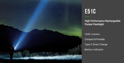 NEXTORCH E51C高亮直充EDC電筒