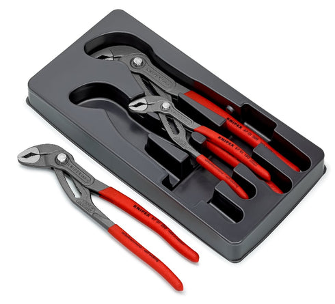 凱尼派克Knipex 00 20 09 V02 Cobra®快速調較水泵鉗套裝
