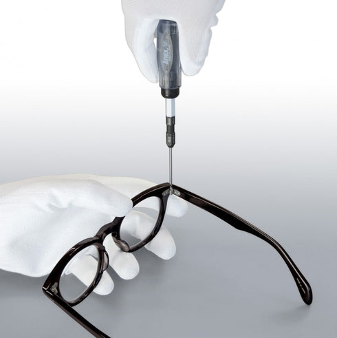 Anex 3610-N可換桿式精密批咀手柄 (連PH0滑牙螺絲起子批咀)