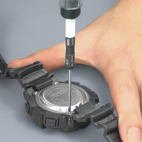 Anex 3610-N可換桿式精密批咀手柄 (連PH0滑牙螺絲起子批咀)