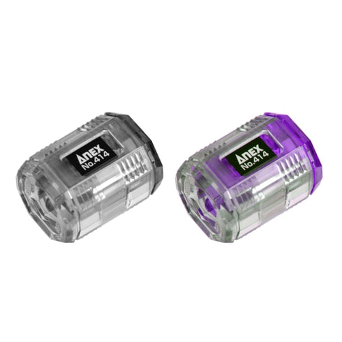 Anex 414-KV MINI黑色紫色迷你磁環 (2件裝)