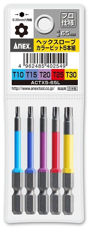 Anex ACTX5-65L星批咀套裝