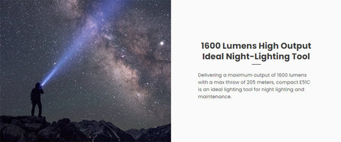 NEXTORCH E51C高亮直充EDC電筒