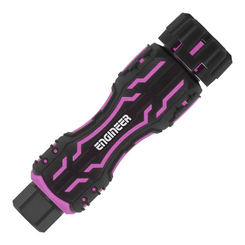 工程師Engineer DZ-80P迷你轉蓋批咀手柄 (粉黑)