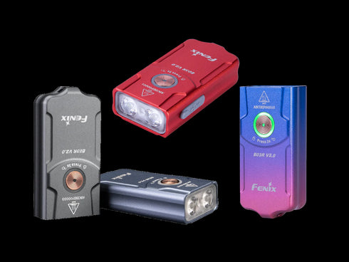 Fenix E03R V2.0全金屬匙扣電筒