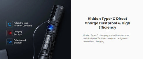 NEXTORCH E51C高亮直充EDC電筒