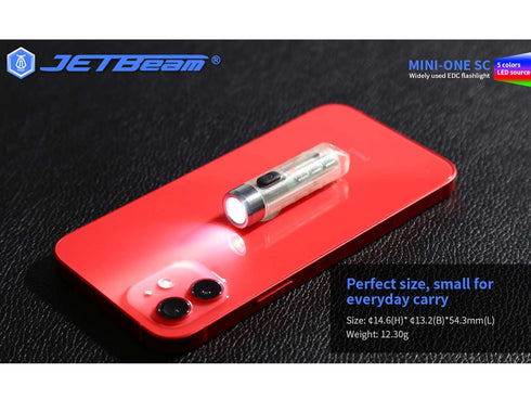 JETBeam Mini-One SC夜光殼多功能匙扣燈