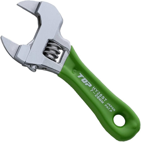 超越TOP HY系列薄咀短身膠柄活動扳手