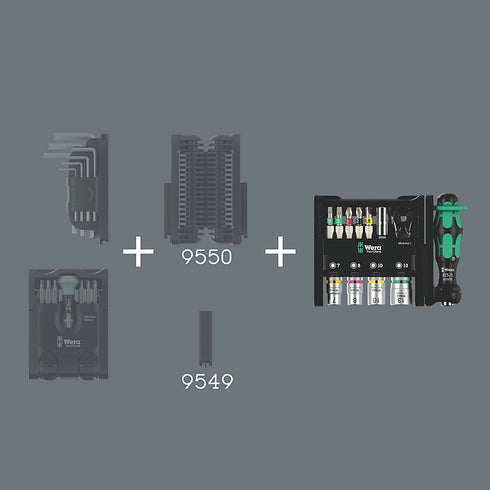 Wera Tool-Check Modular 1 21件模組化工具套裝