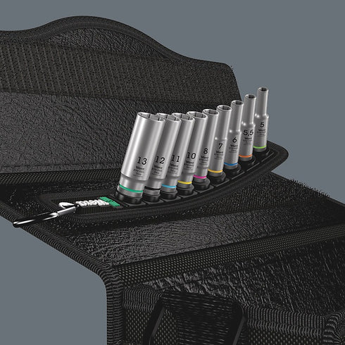 Wera Belt A Deep 1 9件2分長套筒套裝