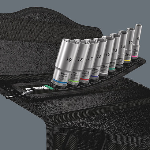 Wera Belt B Deep 1 9件3分長套筒套裝