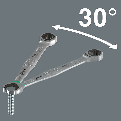 Wera 6000 Joker 4 Set 1 4件棘輪組合扳手 (令梗)