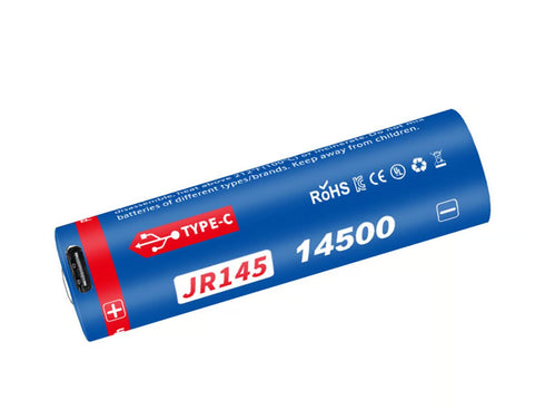 JETBeam 14500 880mAh USB直充電池