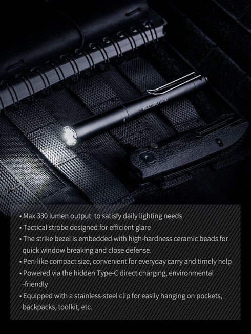 NEXTORCH 安全求生筆形手電筒K3RT