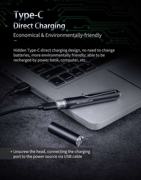 NEXTORCH 安全求生筆形手電筒K3RT