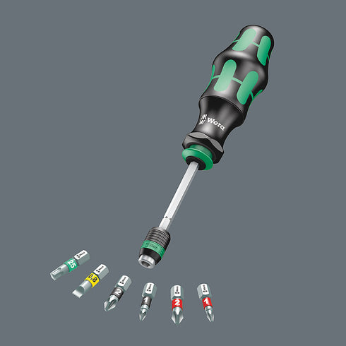 Wera Kraftform Kompakt 20 Tool Finder 1 7件快接伸縮彈倉式批咀手柄套裝