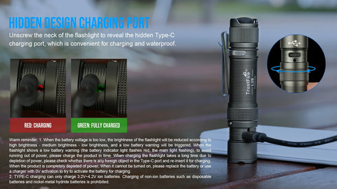 Trustfire L2S小型戰術充電電筒