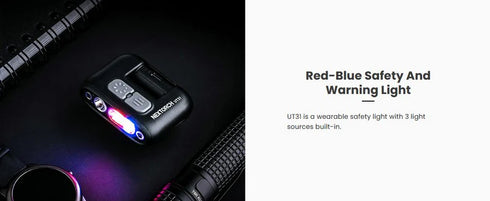NEXTORCH UT31紅藍警閃多功能夾燈