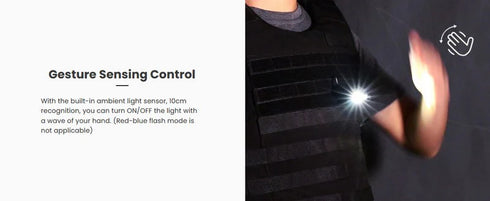 NEXTORCH UT31紅藍警閃多功能夾燈