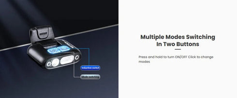 NEXTORCH UT31紅藍警閃多功能夾燈