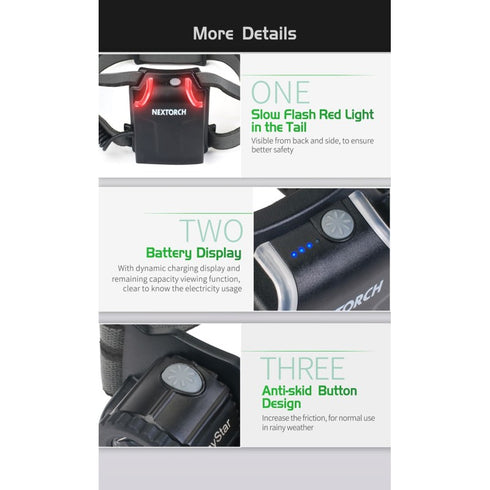 NEXTORCH myStar V2.0越野頭燈