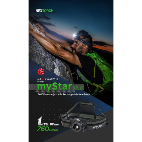 NEXTORCH myStar V2.0越野頭燈