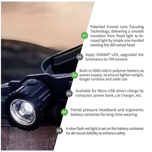 NEXTORCH myStar V2.0越野頭燈